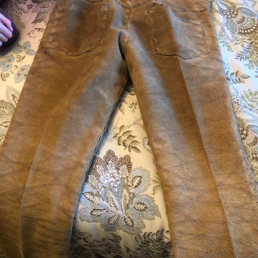 Real cowboy suede leather pants/chaps